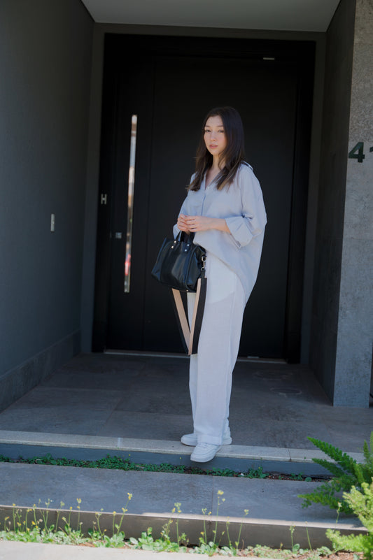 Camisa Gris oversize