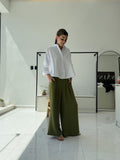 Camisa oxford semi oversize