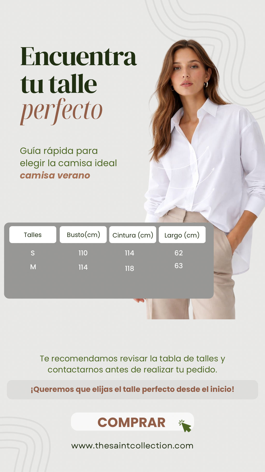 Camisa semi oversize