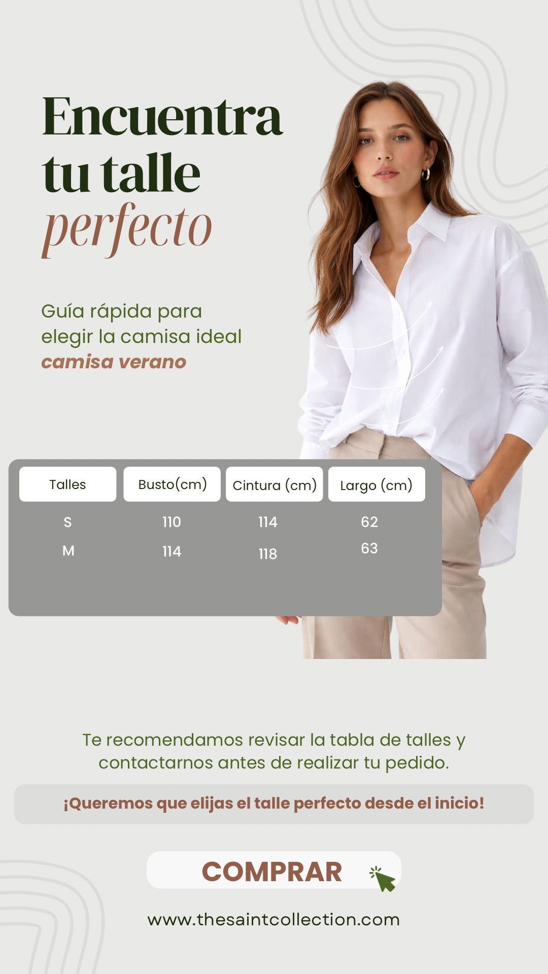 Camisa semi oversize
