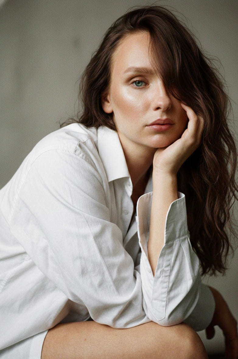 Camisa semi oversize