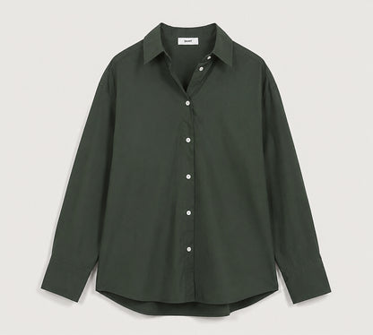 Camisa Verde bosque Algodón
