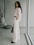 camisa oversize rosa