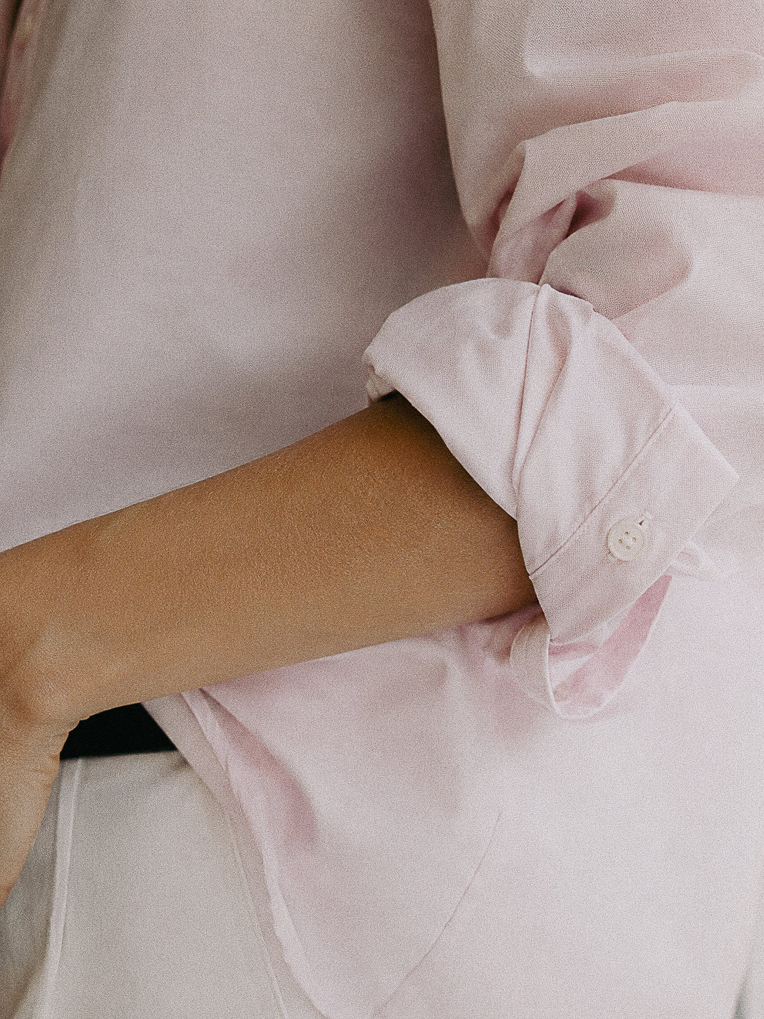 camisa oversize rosa