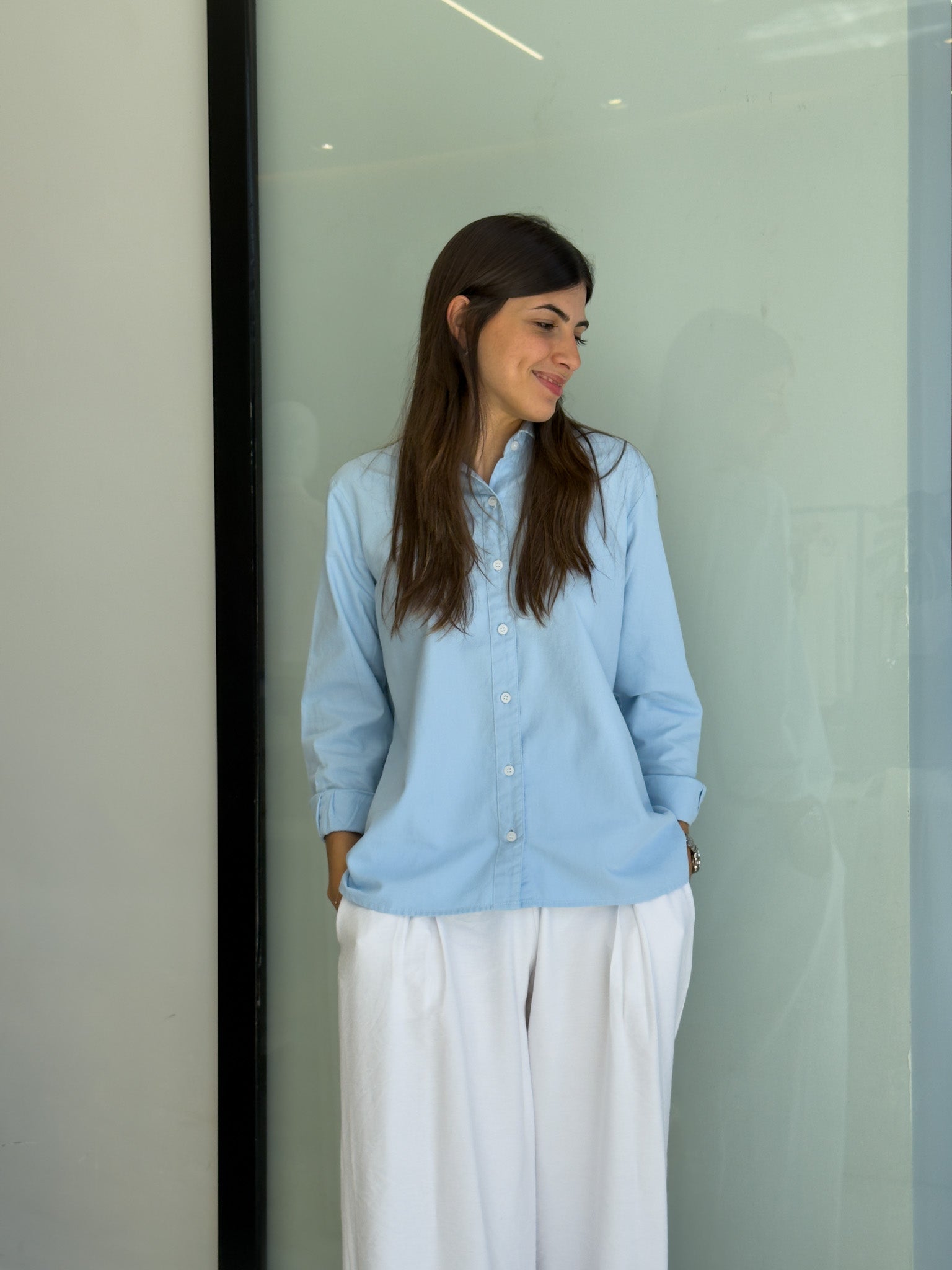 Camisa celeste